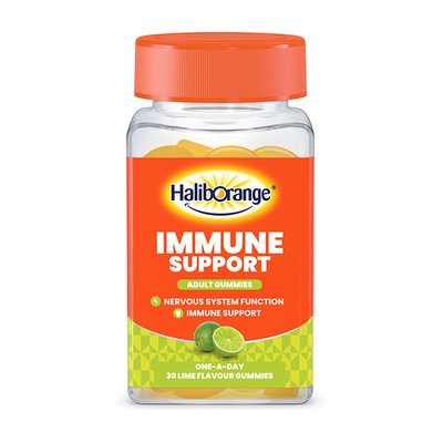Вітаміни для імунітету (Immune Support), Haliborange, 30 желеек, Вапно 21222-01 фото