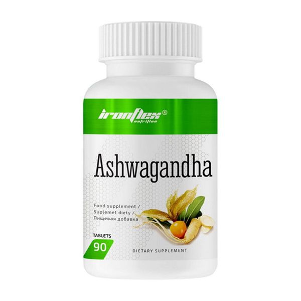 Ашвагандха экстракт корня (Ashwagandha), IronFlex, 100 табл 20533-01 фото