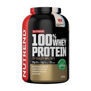 Сироватковий протеїн Nutrend 100% Whey Protein 2250 г, Крижана кава