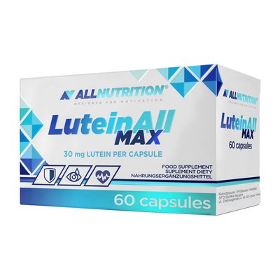 Лютеїн (LuteinAll Max) 30 мг, All Nutrition, 60 капсул 21593-01 фото