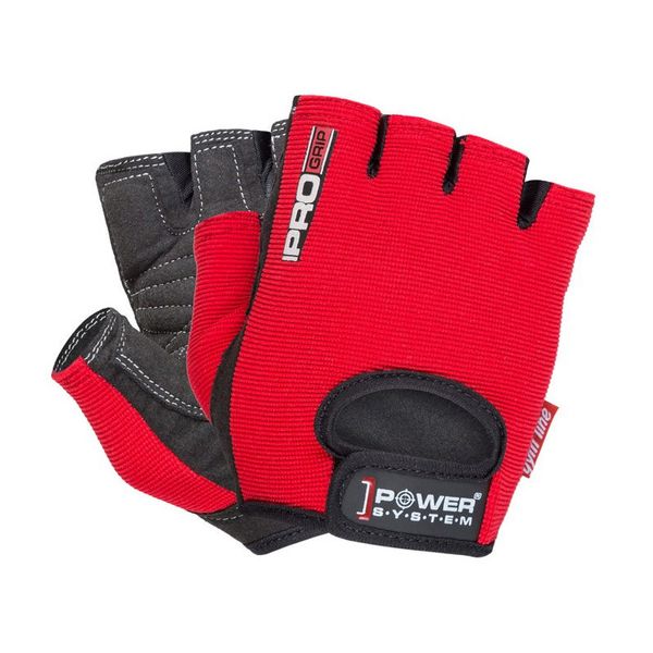 Перчатки для фитнеса Power System Pro Grip Gloves Red 2250RD, L 20922-03 фото