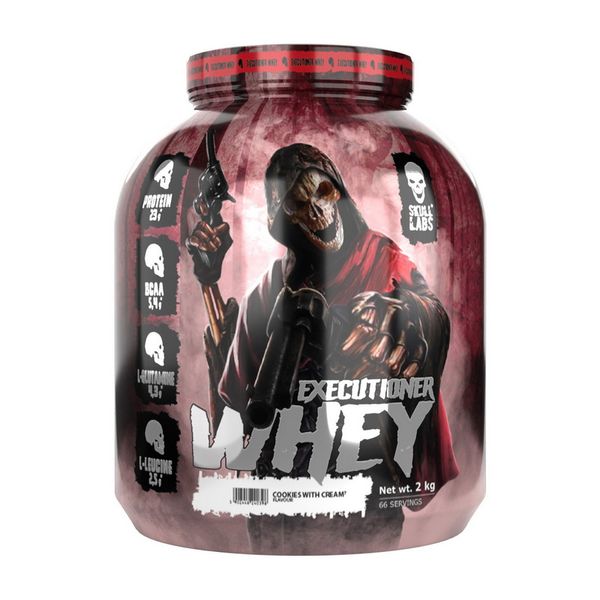 Сывороточный протеин концентрат Skull Labs Executioner Whey 2000 г, Банты 21330-06 фото