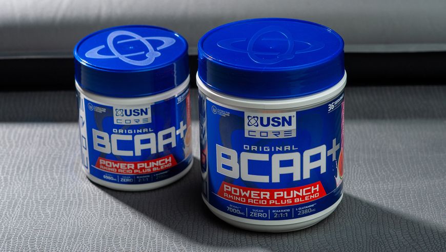 Аминокислоты БЦАА USN BCAA Power Punch 200 г, Мандарин 22472-01 фото