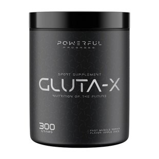 Глютамин Gluta-X Powerful Progress в порошке 300 г, Клубничный микс 11138-03 фото