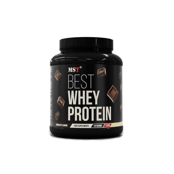 Сывороточный протеин + Энзимы MST (Best Whey Protein + Enzyme) 510 г, Шоколад 22397-01 фото