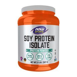 Соевый протеин изолят NOW Soy Protein Isolate 907 г, Чистый
