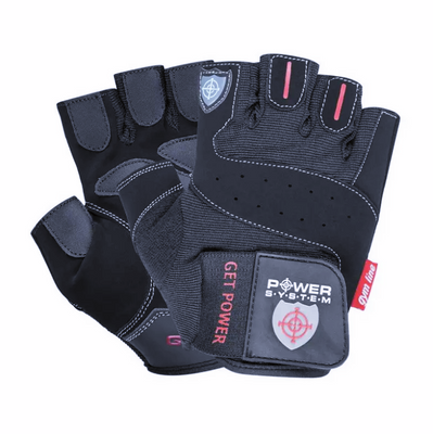 Рукавички для фітнесу Power System Get Power Gloves Black 2550BK, XL 21424-04 фото