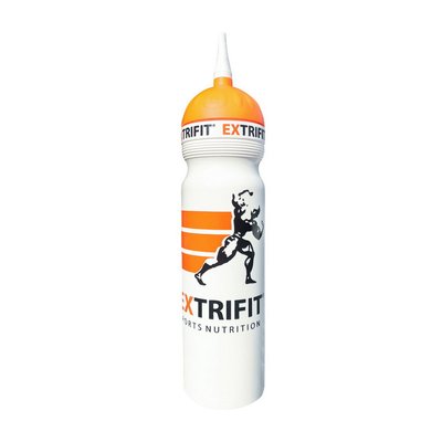 Пляшка EXTRIFIT Bottle Extrifit White long nozzle, 1000 мл, Білий 08136-01 фото