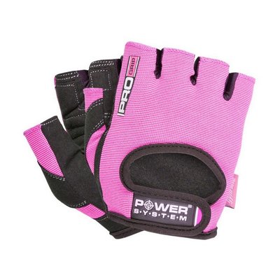 Рукавички для фітнесу Power System Grip Gloves Pink 2250P1, S 20919-02 фото