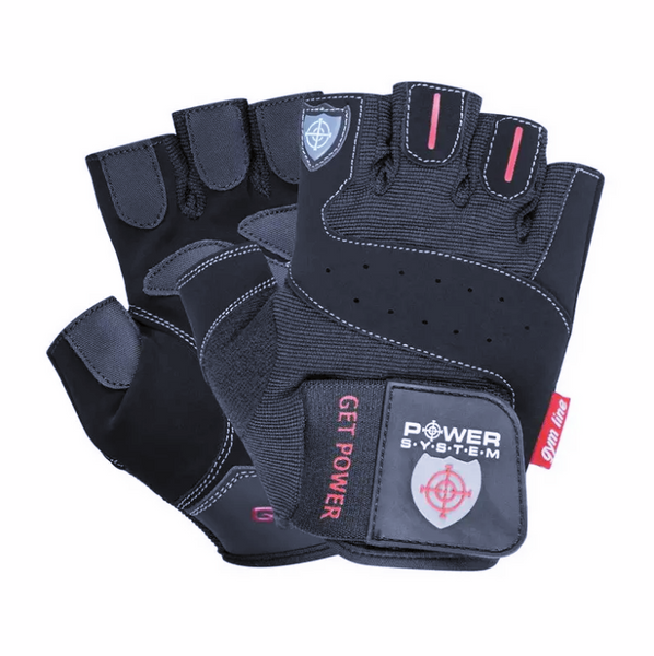 Перчатки для фитнеса Power System Get Power Gloves Black 2550BK, XL 21424-04 фото