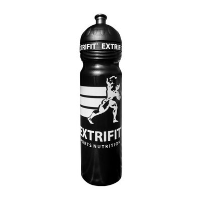 Пляшка EXTRIFIT Bottle Extrifit short nozzle, 1000 мл, Чорний 19316-01 фото