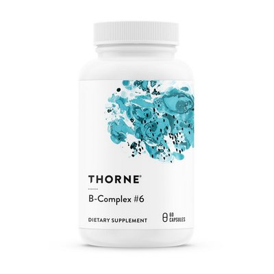 Комплекс вітамінів (B-Complex #6), Thorne Research, 60 капсул 19965-01 фото