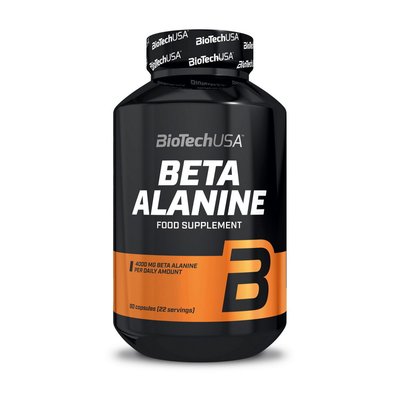 Бета-Аланін BioTech (Beta Alanine Mega Caps) 90 капсул 08468-01 фото