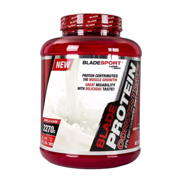 Сывороточный протеин концентрат Blade Sport (Protein Concentrate) 2270 г, Ваниль 22889-05 фото