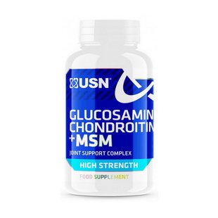 Глюкозамин хондроитин МСМ USN Glucosamine Chondroitin MSM, 90 табл 21986-01 фото