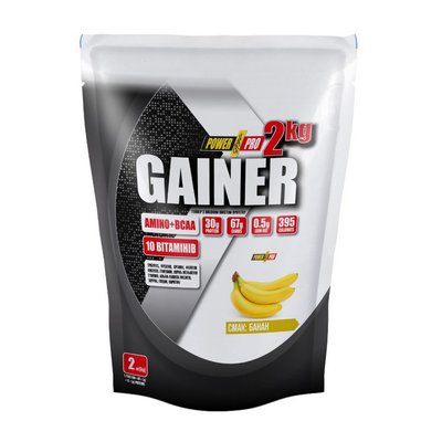 Гейнер Power Pro Gainer + Amino + BCAA 2000 г, Шоколад 22438-02 фото