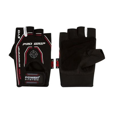 Рукавички для фітнесу Power System Grivo Evo Gloves Black 2260BK, L 20935-01 фото