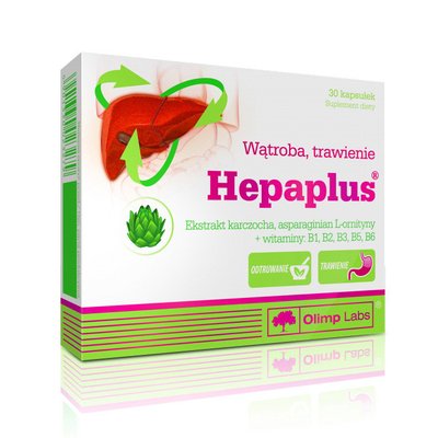 Комплекс для печінки з Артишоком (Hepaplus), Olimp, 30 капсул 05465-01 фото
