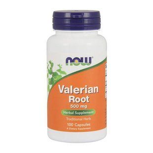 Комплекс для профилактики нервной системы (Valerian Root) 500 мг, Puritan's Pride, 100 веган капсул