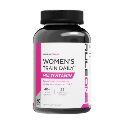 Мультивітаміни для жінок (Women's Train Daily Multivitamin), R1 (Rule One), 60 табл 20471-01 фото