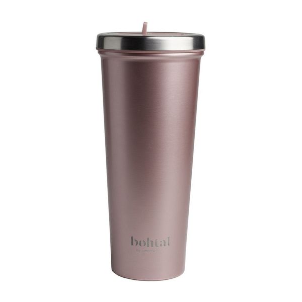 Бутылка стакан для воды Bohtal Insulated Tumbler Rose Gold, 750 мл 21452-01 фото