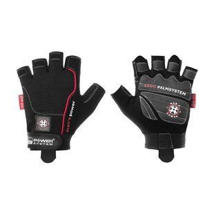 Рукавички для фітнесу Power System Mans Power Gloves Black 2580BK, L