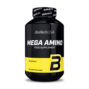 Аминокислоты для спорта BioTech (Mega Amino) 100 табл 00824-01 фото