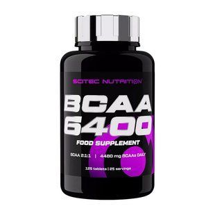 Аминокислоты BCAA 6400 Scitec Nutrition 125 табл