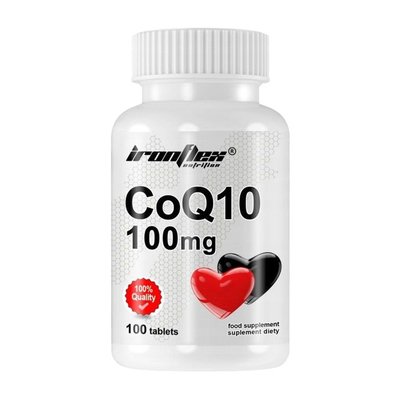Коензим Q10 (CoQ10) 100 мг, IronFlex, 100 табл. 22412-01 фото