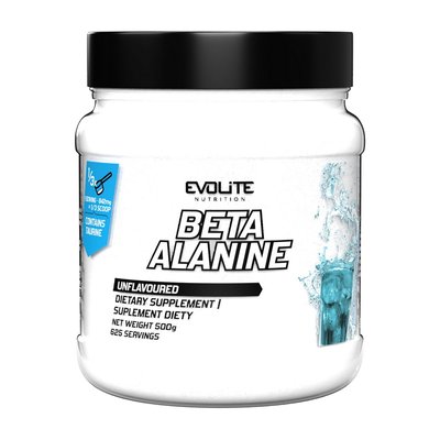 Бета-Аланін Evolite Nutrition (Beta Alanine) 500 г, Неароматизований 22203-01 фото