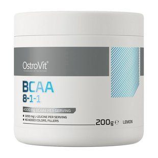 Аминокислоты BCAA 8-1-1 OstroVit 200 г, Лимон