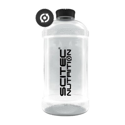 Пляшка спортивна Gallon Scitec Nutrition, 2 л, Опаловий білий 20903-01 фото