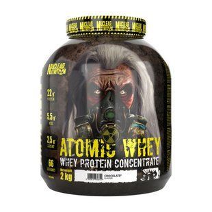 Сироватковий протеїн концентрат Nuclear Nutrition Atomic Whey Protein Concentrate 2000 г, ванільне морозиво