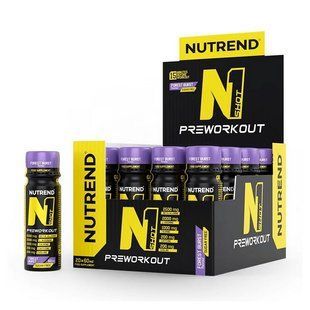 Передтренувальний комплекс Nutrend (N1 Shot), 20*60 мл, Лісовий вибух