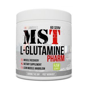 Л-Глютамин (L-Glutamine Pharm), MST, 300 г, Без вкуса