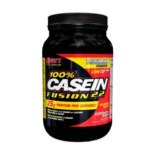 Казеин SAN 100% Casein Fusion 991 г, Ванильный пудинг 04000-02 фото