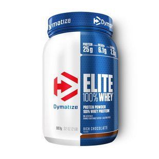 Сироватковий протеїн Dymatize Elite 100% Whey Protein 907 г, Шоколадна помадка