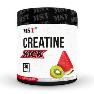 Креатиновий комплекс (Creatine Kick) MST у порошку, 300 г, Кавун ківи