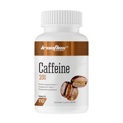 Кофеїн (Caffeine) IronFlex 200 мг, 110 табл. 10942-01 фото