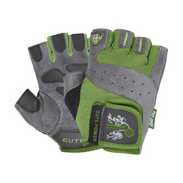 Перчатки для фитнеса Power System Cute Power Gloves PS-2560 Green, XS 22067-02 фото