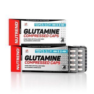 Глютамин Nutrend (Glutamine Compressed Caps) 120 капсул