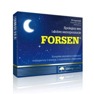Витамины для сна Forsen, Olimp, 30 капсул