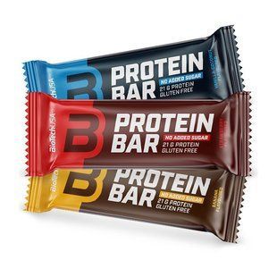 Протеїновий Батончик BioTech Protein Bar, 70 г, Банан