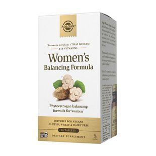 Менопауза Комплекс для жінок (Women`s Balancing Formula), Solgar, 60 табл