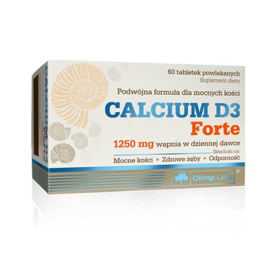 Кальцій Д3 (Calcium D3 Forte), Olimp, 60 табл. 06814-01 фото