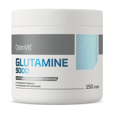 Глютамін OstroVit (Glutamine 5000) 150 капсул 22453-01 фото