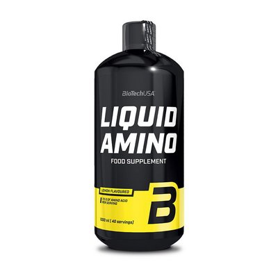 Рідкі амінокислоти BioTech (Liquid Amino) 1000 мл, Лимон 00464-01 фото