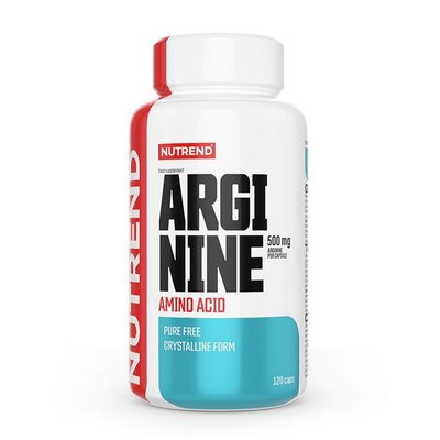 Л-Аргінін Nutrend (Arginine) 500 мг 120 капсул 03531-01 фото