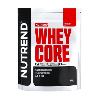 Сироватковий протеїн Nutrend Whey Core 900 г, Печиво 22032-01 фото