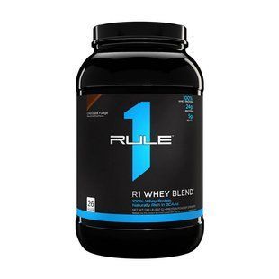 Сироватковий протеїн R1 (Rule One) Whey Blend 896 г, Заморожений банан